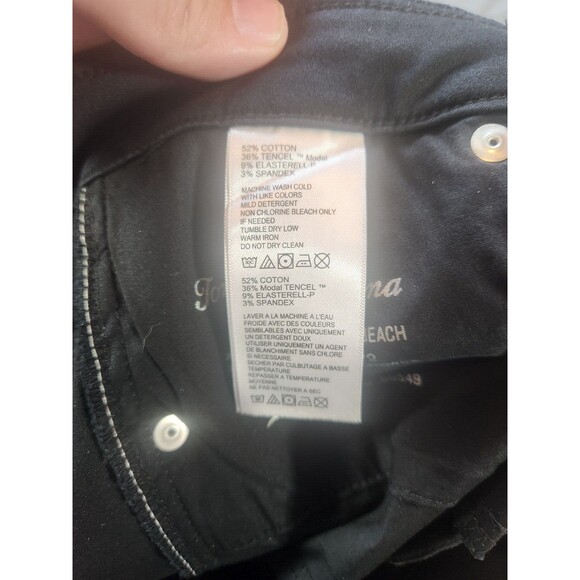 Tommy Bahama Shorts Womens Black High Rise‎ Boardwalk Boracay Clam Diggers W36 - Picture 6 of 7